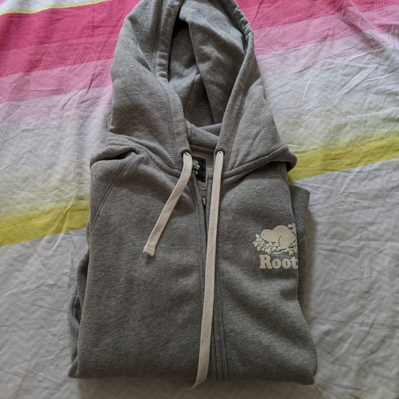 Women's Roots Zip Up Hoodie Medium - Picture 2 of 2